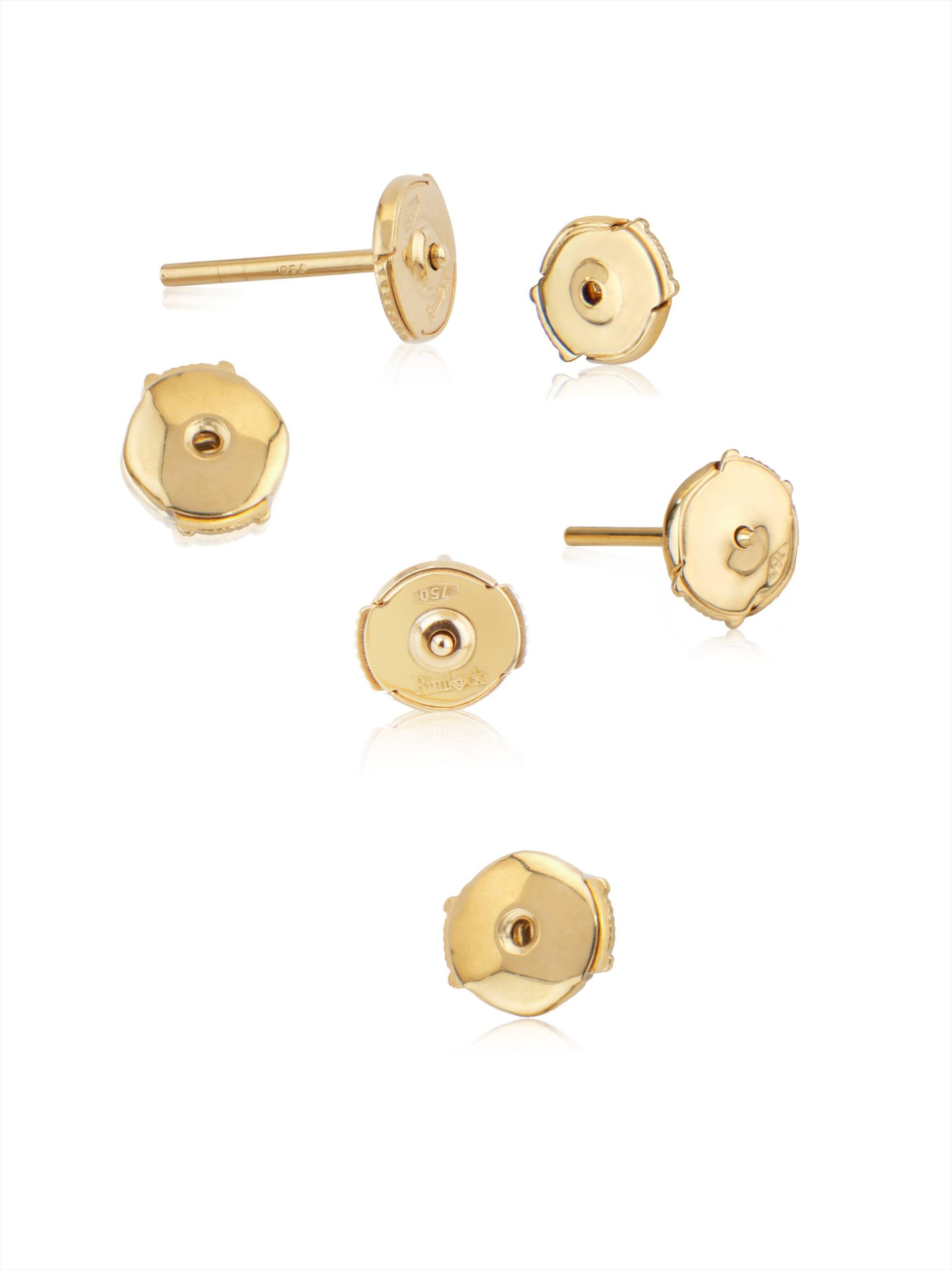 Rimlock the safe lock for earrings Rimlock by Quadrifoglio Spa, the safe lock for earrings (named also Alpha System on Guardian Backs)