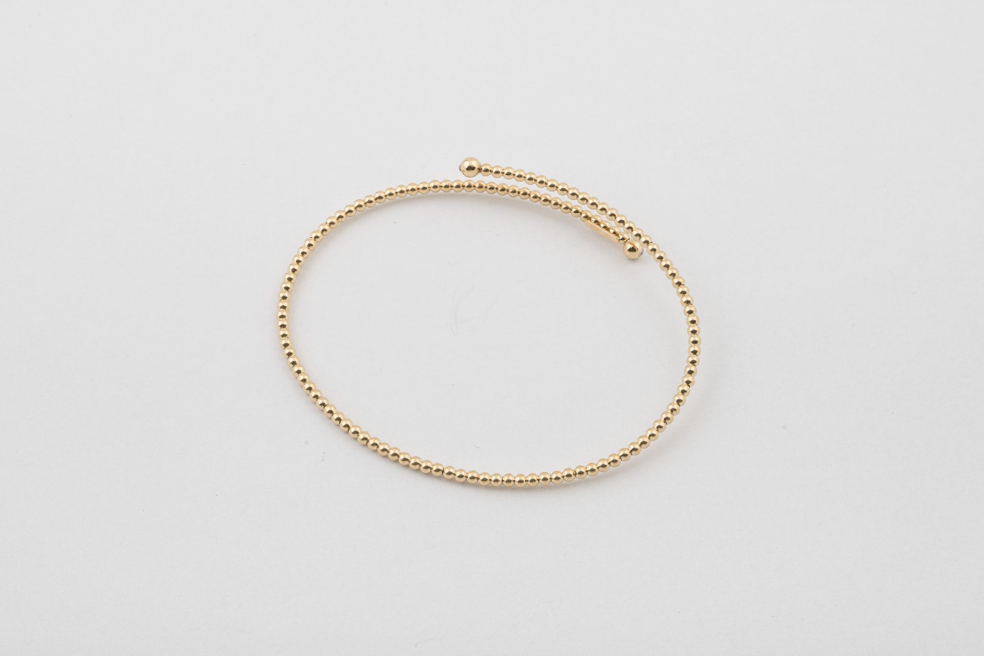 TI Heart Rigid Bracelet by Quadrifoglio SPA in 18k yellow gold | Preview of the 2025 collection
